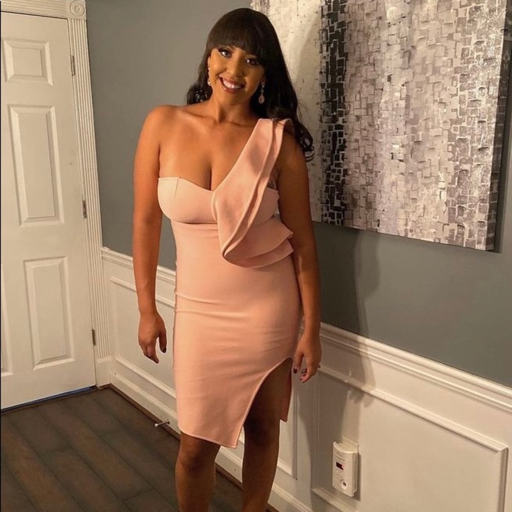 Blush Cocktail Dress - Only Worn Once